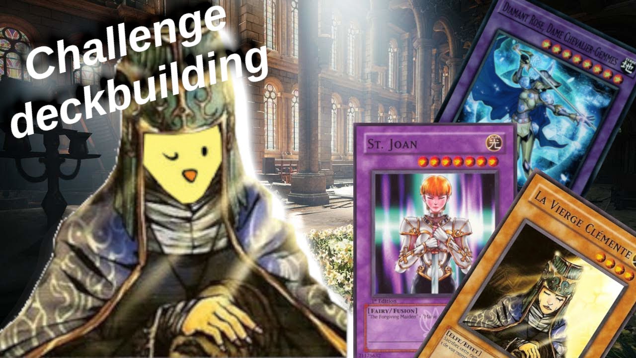 Challenge deckbuilding #14 vierge clémente – Niveau RETRO/FUN