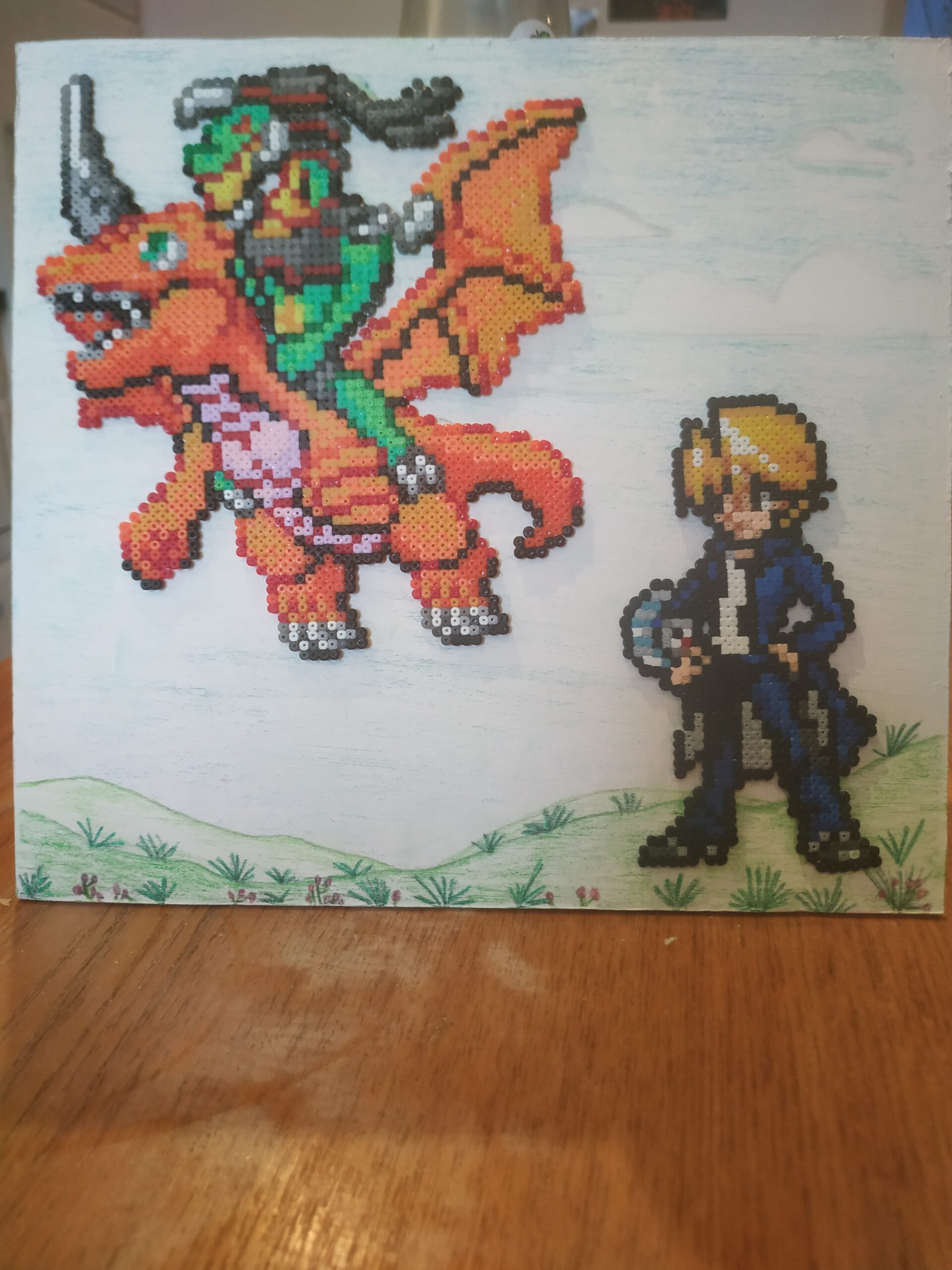 Joey et son dragon glaive de l&rsquo;alligator